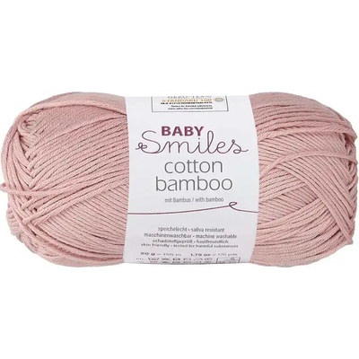 Schachenmayr Baby Smiles Cotton Bamboo 01038 starorůžová