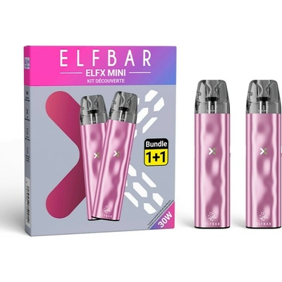ElfBar ELFX Mini 1000 mAh pink 2 ks