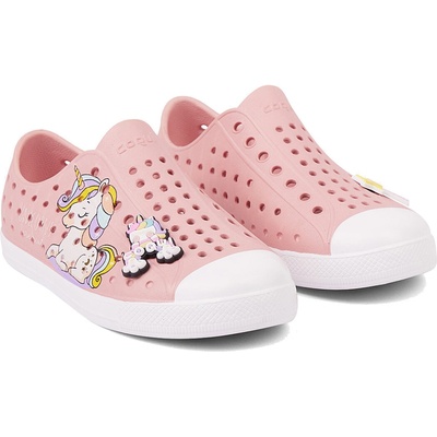 Coqui Star detské letné tenisky 7101 Powder pink/white