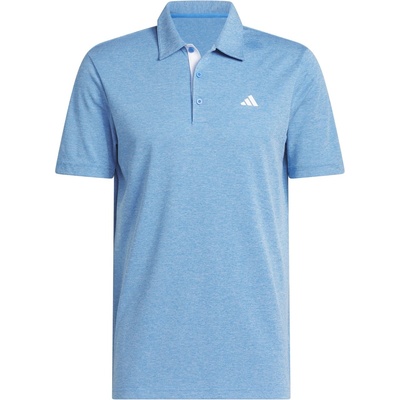Adidas Мъжка блуза с яка Adidas Heather Polo Shirt Mens - Lucid Blue