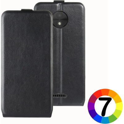 Motorola Moto C Plus Флип Кожен Калъф и Протектор