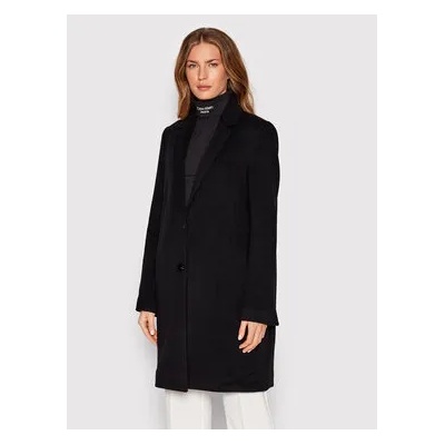 Calvin Klein Вълнено палто K20K204155 Черен Regular Fit (K20K204155)