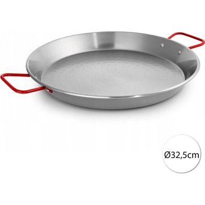 Garcima 13432 Ocelová paella pánev 32 cm