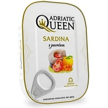 Adriatic Queen Sardinky se zeleninou 105 g