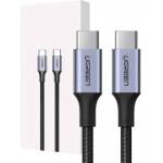 Ugreen US316 USB-C/USB-C Cable 100W, 1m (black)