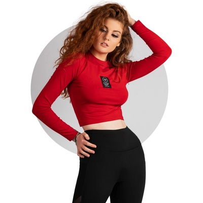 LALAVOOM Crop Top Unique Red