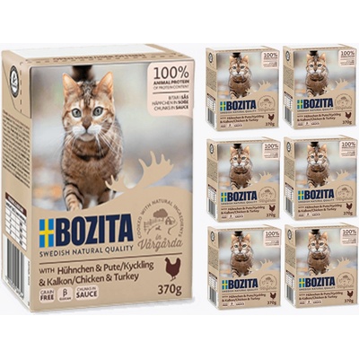 BOZITA Cat Chicken Turkey 6 x 370 g