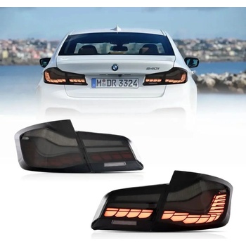 Диодни стопове за BMW F10 sedan (2011-2017) CS M5 look - опушени (VD-BW5-0376-11S)