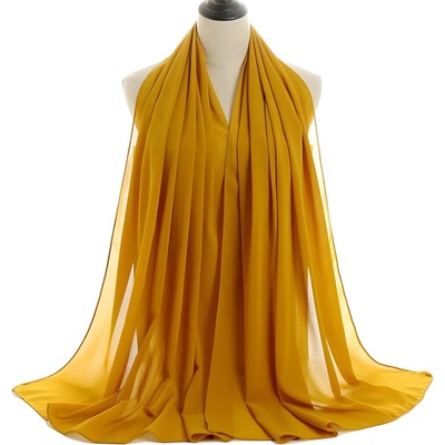 HARAHU Шал Олина - Тъмно жълт kp33808 (ol-33808)