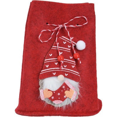 Home Styling Collection Vánoční pytel na dárky se skřítkem 12 x 14,5 cm – Hledejceny.cz