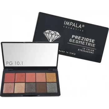 Image 1 of IMPALA Cosmetics Impala preziose geometrie Палитра за сенки 10 цвята