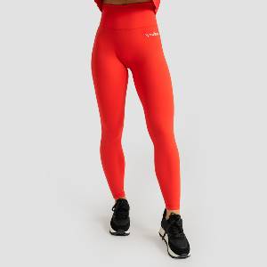 GymBeam Дамски клин с висока талия Limitless Hot Red XS