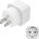 Hama Travel Адаптер, Тип-B, 3-Pin, EU-USA 223438 (HAMA-223438)