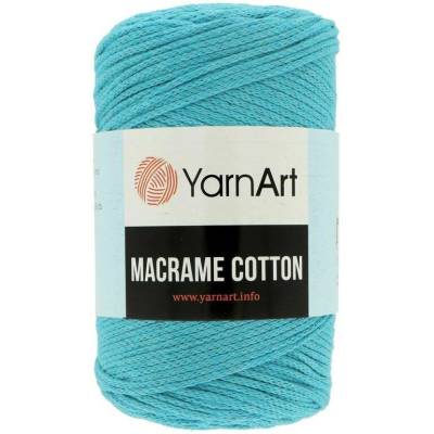 YarnArt Macrame Cotton 763 azurová