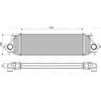 818662 VALEO Chladič turba