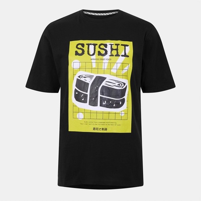 Threadbare Тениска Threadbare Men's Regular Fit T-Shirt - Black