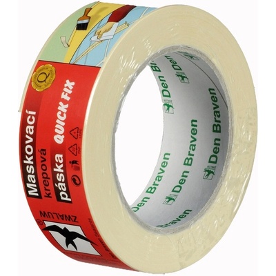 Den Braven maskovacia krepová páska 38 mm x 50 m