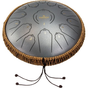 Shamann 14" 15 Notes C-Major Silver Tongue Drum (FL15-14SILVER)