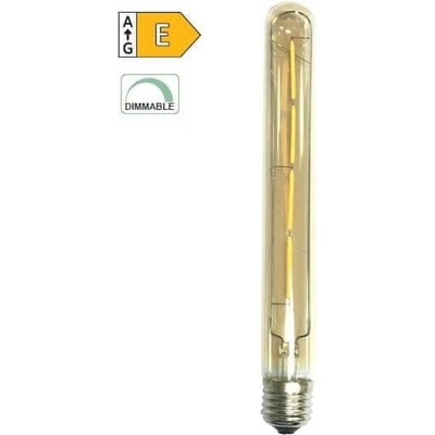 Diolamp LED Filament tubulárna žiarovka Amber T30 4W/230V/E27/2700K/480Lm/360°/Dim