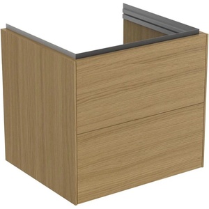 Ideal Standard Стенен шкаф Ideal Standard Atelier Conca, 2 чекмеджета, цвят светъл дъб, 60 см (T4573Y6)