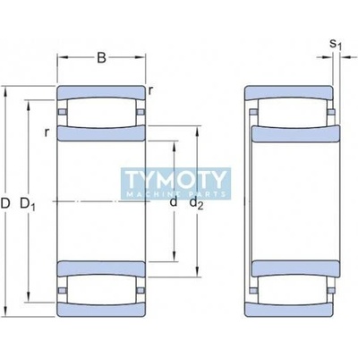 SKF C2314 toroidní ložisko CARB