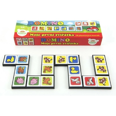 Teddies Domino Moje prvé zvieratká 28ks