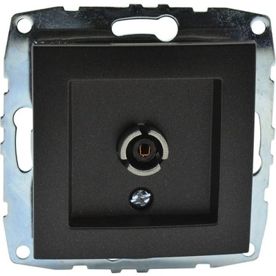 VITO РОЗЕТКА tv КРАЙНА mono despina ГРАФИТ (mn-500-002005-138)