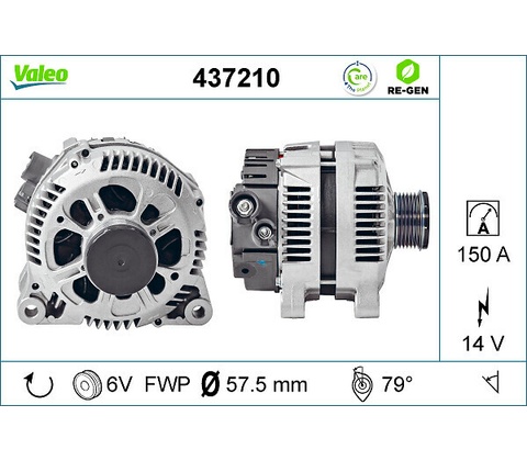 Generátor VALEO 437210