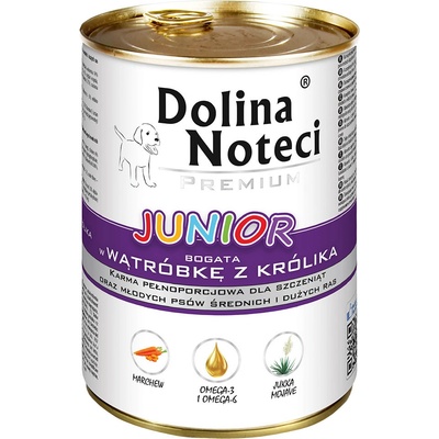 Dolina Noteci Premium Junior králičí játra 24 x 400 g