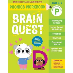 Brain Quest Phonics Workbook: Pre-Kindergarten | WORKMAN (2025)
