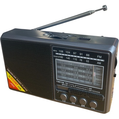 JOC Портативно радио JOC H10BT- Bluetooth, FM радио, МP3 плеър, USB и SD card