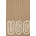 UGG Шал с вълна ugg chunky (102787)