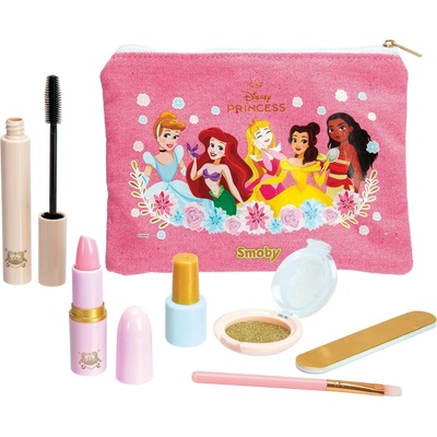 Smoby Игрален комплект Smoby Disney Princess - Гримове в несесер, 7 части