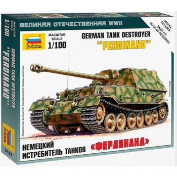 Zvezda Snap Kit SdKfz 184 Ferdinand ZV 6195 1:100