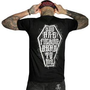 HYRAW Мъжка тениска HYRAW - Graphic - DEAD TO ME - SS21-M16-TSH