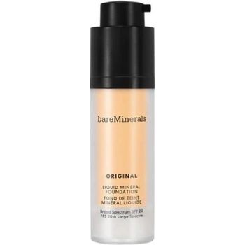 BareMinerals Original Liquid Mineral Foundation SPF20 tekutý make-up 07 Golden Ivory 30 ml