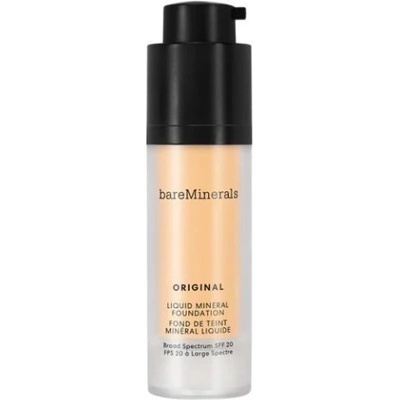 BareMinerals Original Liquid Mineral Foundation SPF20 tekutý make-up 07 Golden Ivory 30 ml