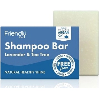 Friendly Soap přírodní mýdlo na vlasy Levandule a Tea tree 95 g