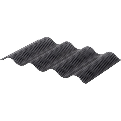 Toplight Deska polykarbonátová vlnitá W 76/18 Macroprisma 2UV 2,6 × 1 045 × 5 000 mm antracit
