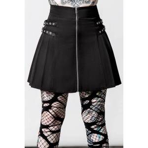 KILLSTAR дамска пола KILLSTAR - Heaven's On Fire Mini - Черен - KSRA004026