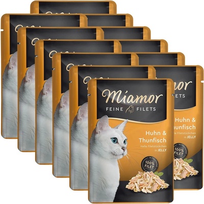 Miamor Feine Filets пиле и риба тон 12 x 100 г