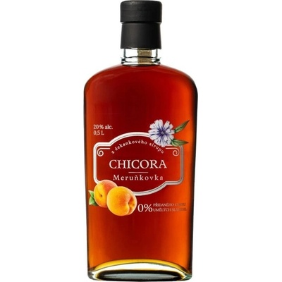 Chicora Meruňkovka 20% 0,5 l (holá láhev)