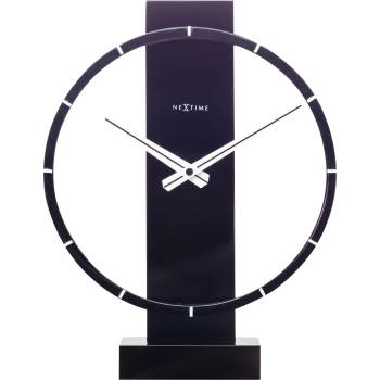 NeXtime Настолен часовник Carl Small черен (5226ZW)