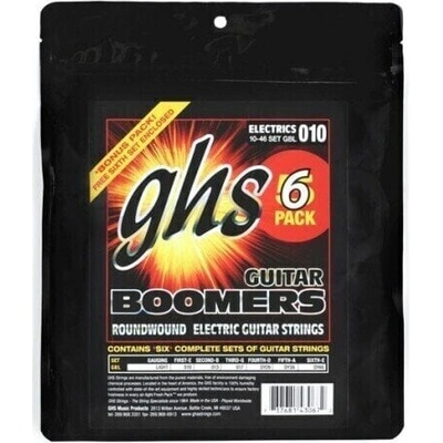 GHS Guitar Boomers - GBL Струни за електрическа китара (GHS GB L 6PACK)