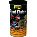TETRA Pond Flakes - пълноценен микс на люспи, идеална храна всички малки и млади риби в градински водоеми, осигурява всестранно, балансирано хранене - 1 литър