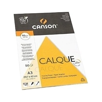 Canson Calque Satin Скицник 20 A3 50 g (C200757241)