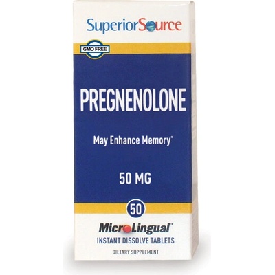 Superior Source Прегненолон 50 mg 50 сублингвални таблетки | Superior Source (90550 SS)