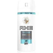 Axe Collision Leather & Cookies deospray s odinovým účinkem pro muže 150 ml