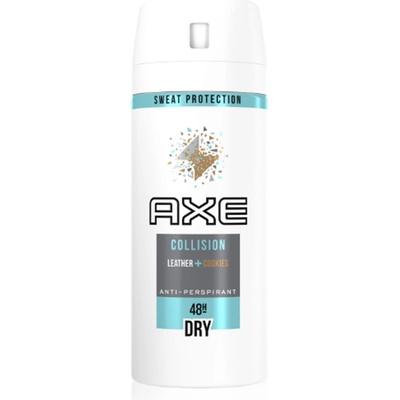 Axe Collision Leather & Cookies deospray s odinovým účinkem pro muže 150 ml