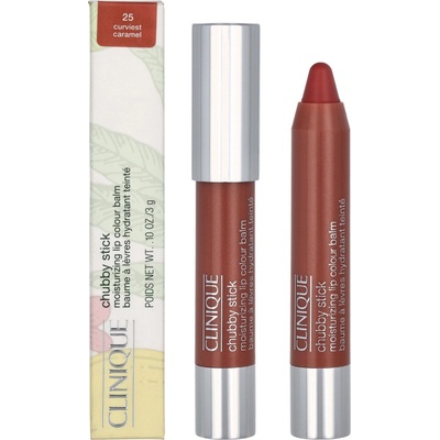 Clinique Chubby Stick Moisturizing Lip Colour Balm hydratačný rúž 1 Caramel curviest 3 g